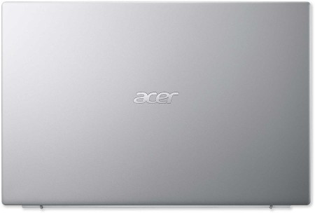 ноутбук acer aspire 1 a115-32-p26b, 15.6", intel pentium silver n6000 1.1ггц, 4гб, 128гб emmc, intel uhd graphics , windows 10, nx.a6mer.00b, серебристый
