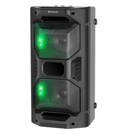 портативная колонка defender rage черный