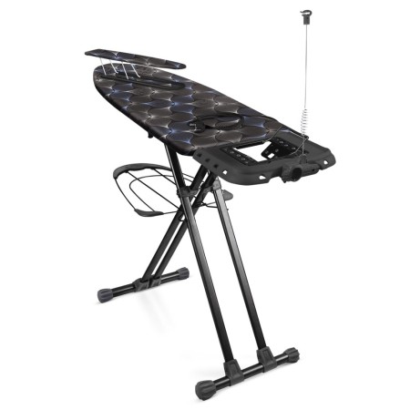 гладильная доска ника валенсия 1 (графичные цветы на черном)