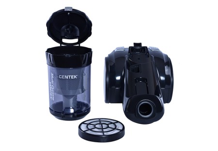 пылесос centek ct-2524 (черный/серый)