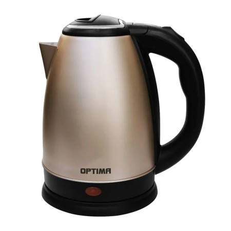 чайник optima ek-1808ss бежевый