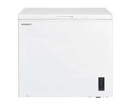 морозильник kraft bd (w) 210 bl с led дисплеем inverter (до -15 с)