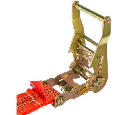 багажный ремень stels с крюками 0.038 х 8 м (храповый механизм)