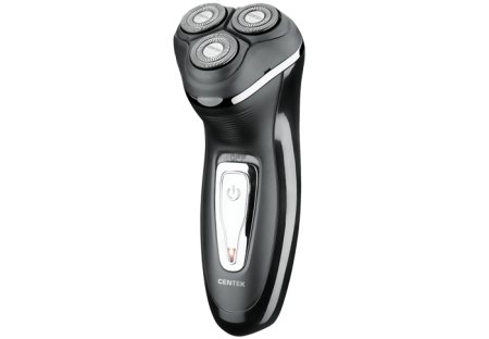 электробритва centek ct-2166 черный/хром