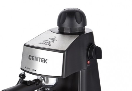 кофеварка centek ct-1160 черный/сталь
