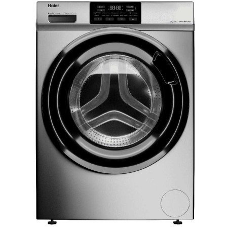 стиральная машина haier hw60-bp12919bs inverter, steam, серебро