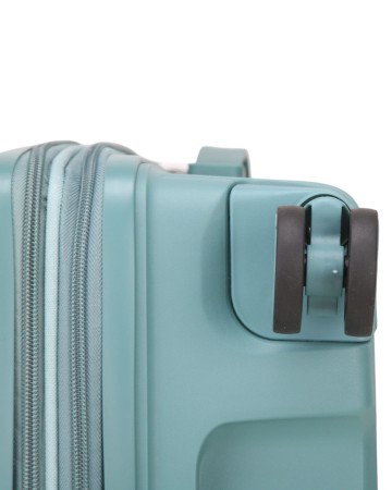 чемодан "verano", vrn-00607pp-r-01, 68л (m) бирюзовый