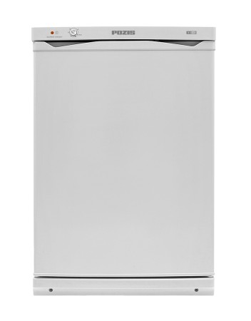 морозильник pozis 109-2 w белый, замятия по корпусу, отходит нижняя планка