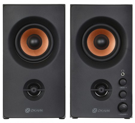 акустическая система 2.0 oklick ok-164 white