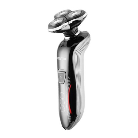 электробритва centek ct-2159 черный/хром