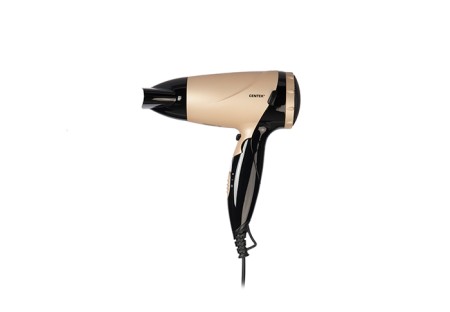 фен centek ct-2209 blg (черный/золотистый)