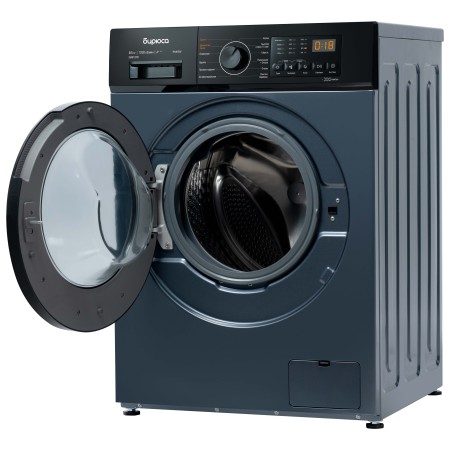 стиральная машина бирюса wmd-sm812/03 w inverter, steam, с сушкой