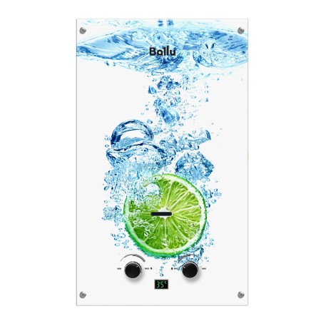 газовая колонка ballu gwh 10 fiery glass lime