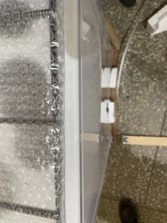 газовая плита gefest 3200 08 к85 белый, сбоку вмятина, есть упаковка