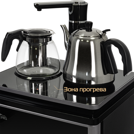 кулер для воды hiberg f-81fgb черный
