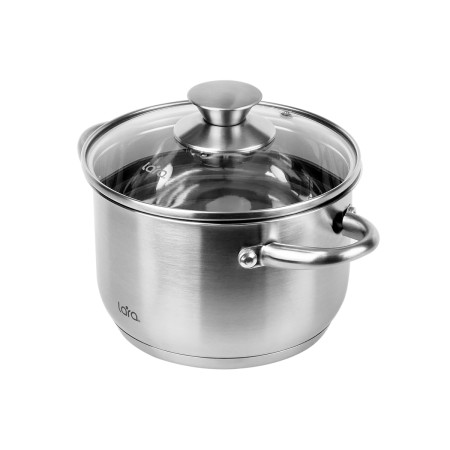 кастрюля lara lr02-266 2,1л афина