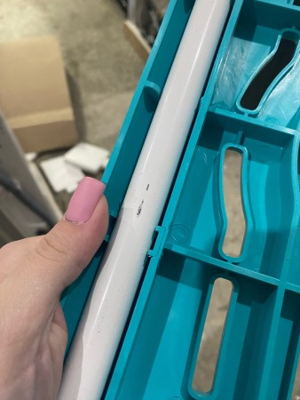 сиденье для ванны ника раздвижное св5 (бирюзовый), потертости на ручках и корпусе