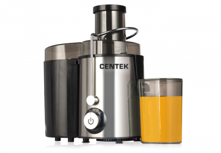 соковыжималка centek ct-1209 черный/сталь