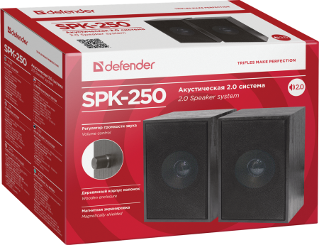 акустическая 2.0 система defender spk 250