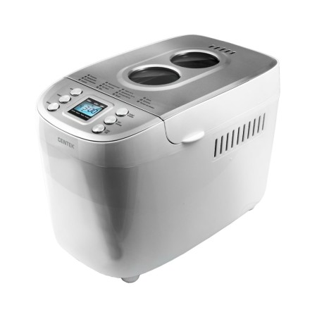 хлебопечь centek ct-1415 белый/сталь