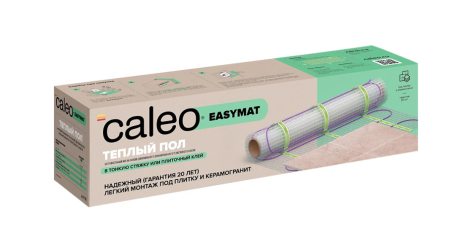 теплый пол caleo easymat 140 вт/м2, 1м2