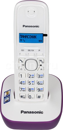 радиотелефон panasonic tg 1611ruf