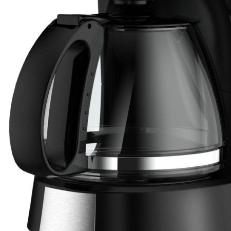 кофеварка centek ct-1148 (черный/сталь)