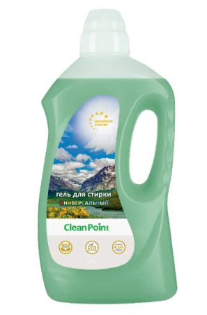 гель-концентрат для стирки белья универсальный clean point cp-061 (1500 мл)