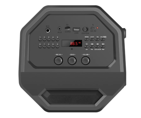 портативная колонка defender rage черный