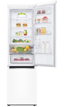 холодильник lg gc-b509 mqwm белый, дисплей (203,0)