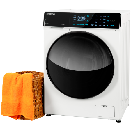стиральная машина hiberg i-ddq9-812 w inverter, белый