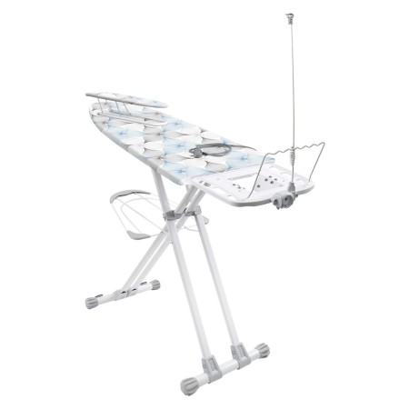 гладильная доска ника валенсия 2  (графичные цветы на белом)