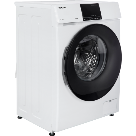 стиральная машина hiberg i-ddq6-712 w inverter, белый