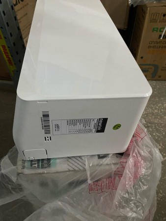 сплит-система newtek nt-65chb07, была замена двигателя турбины внутр. блока, царапины на корпусе