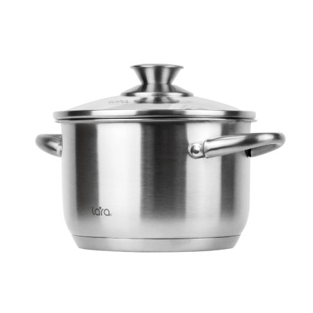 кастрюля lara lr02-266 2,1л афина