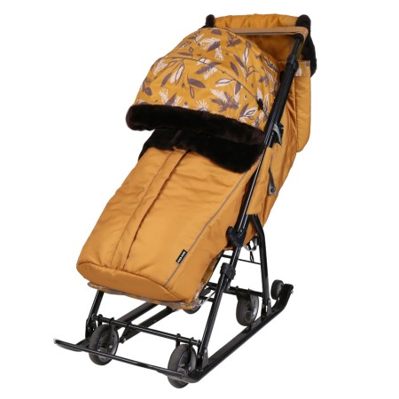 санки ника детям 7-5 нд7-5н горчичный