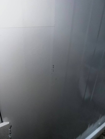 сушильная машина lg dc90v5v0w inverter,  царапины сбоку,панель сверху отходит