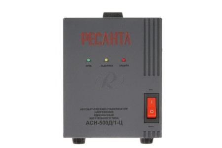 стабилизатор ресанта асн-500д/1-ц