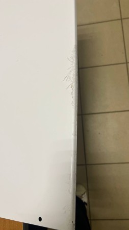 козырек сборный 800*560, замятие корпуса