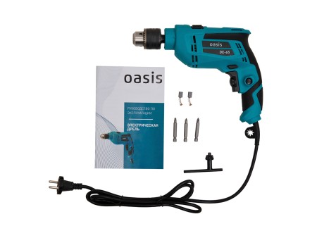 дрель oasis dе-65 электрическая 