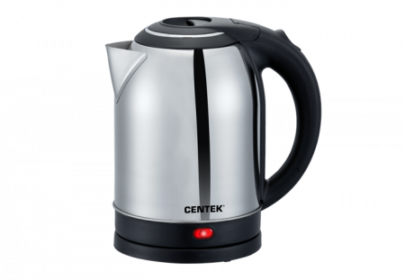 чайник centek ct-0037 серебристый