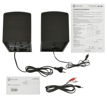 акустическая система 2.0 oklick ok-164 white