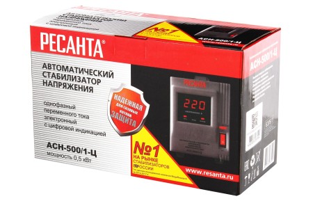 стабилизатор ресанта асн-500/1-ц
