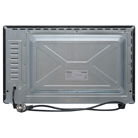 мини печь oasis m-65cb2 черный