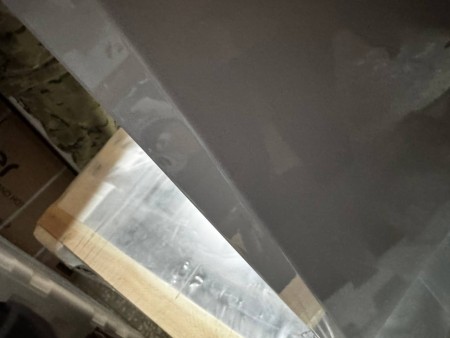 вытяжка gefest вв 1 белый, небольшие замятия на корпусе, повреждена упаковка