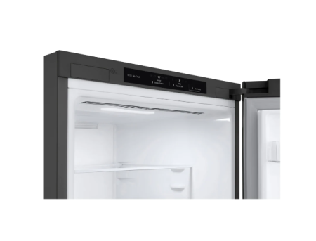 холодильник lg gc-b459 slcl серый, дисплей (186,0)