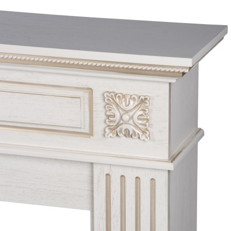 портал firelight siena 42/40/36", слоновая кость с золотой патиной