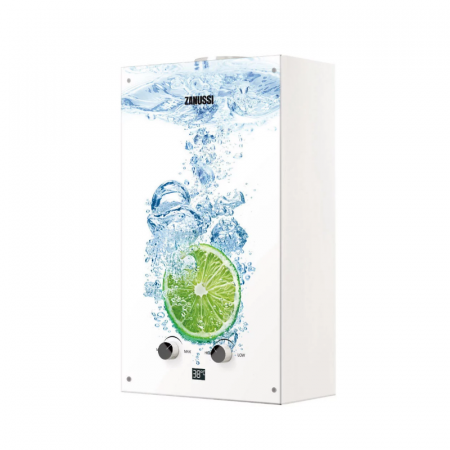газовая колонка zanussi gwh 10 fonte glass lime
