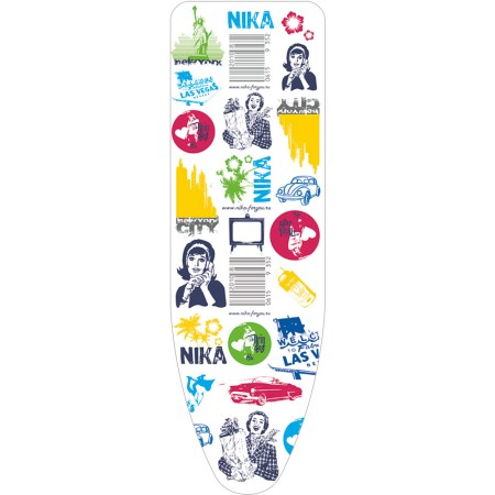 чехол для глад. доски ника ч1 универс (бязь 1300*420)