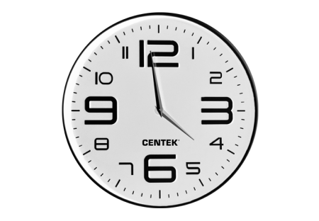 настенные часы centek ct-7101 белый
